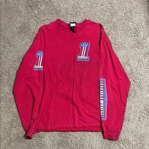 Harley-Davidson Red Graphic Long Sleeve Tee